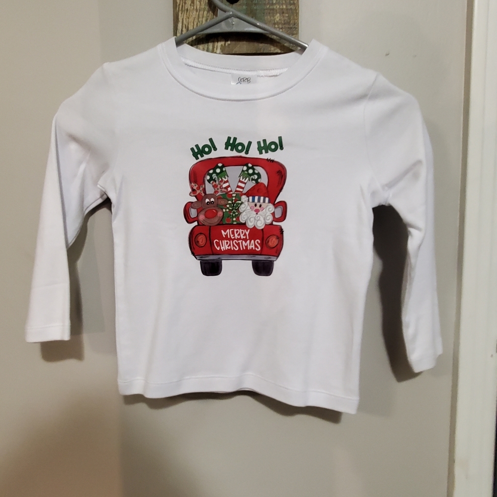 3T Girls Christmas shirt